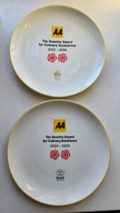 Twin Rosette Awards for Culinary Excellence 23/24 and 24/25