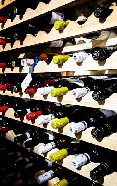 Large selection of Qulity wines to serve in our licensed micro restaurant